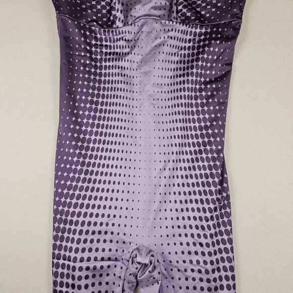 Yitty Headliner Shaping Catsuit Jumpsuit Purple Galaxy Small Clubwear Athleisure - Picture 5 of 15